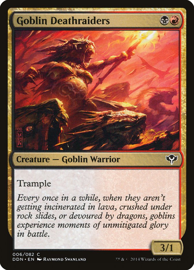 Goblin Deathraiders [Duel Decks: Speed vs. Cunning] | Good Games Cannington