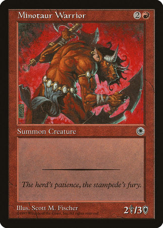 Minotaur Warrior [Portal] | Good Games Cannington