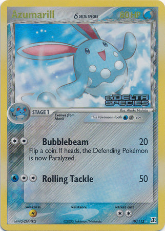 Azumarill (19/113) (Delta Species) (Stamped) [EX: Delta Species] | Good Games Cannington