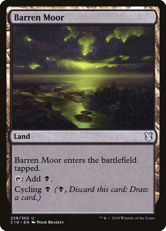 Barren Moor [Commander 2019] | Good Games Cannington
