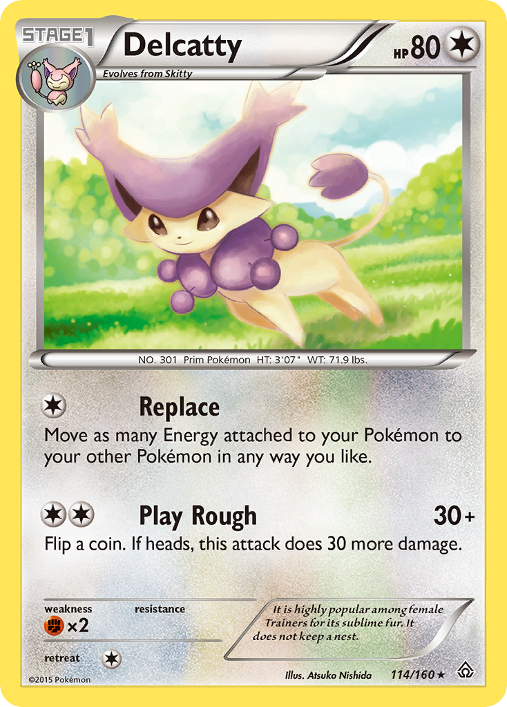 Delcatty (114/160) [XY: Primal Clash] | Good Games Cannington