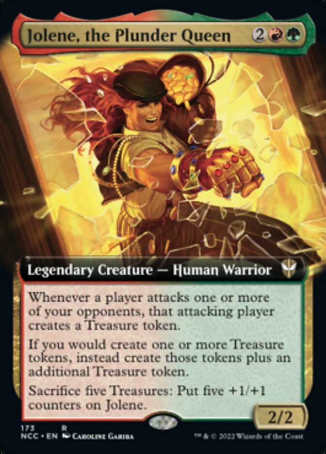 Jolene, the Plunder Queen (Extended Art) [Streets of New Capenna Commander] | Good Games Cannington