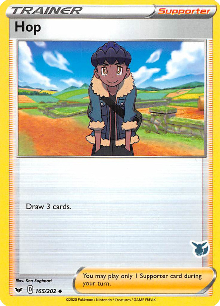 Hop (165/202) (Eevee Deck) [Battle Academy 2022] | Good Games Cannington