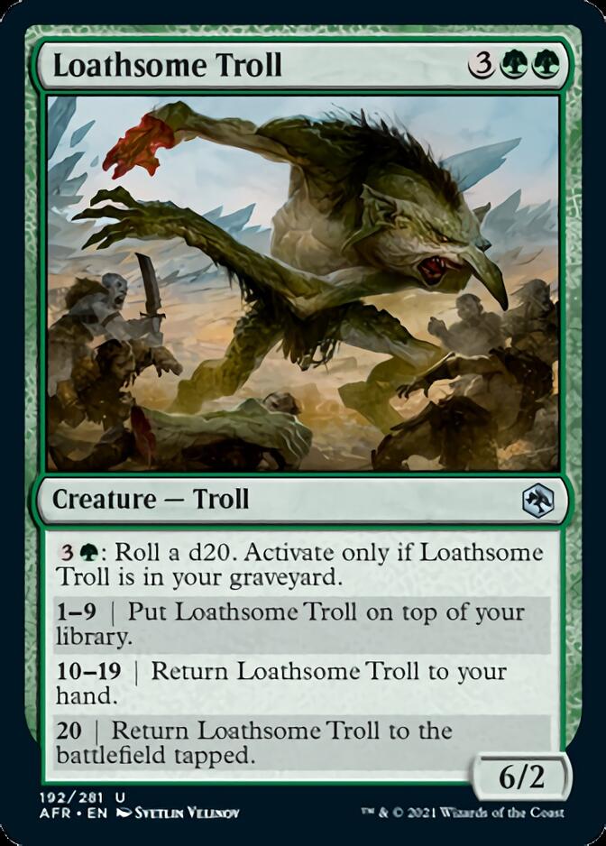 Loathsome Troll [Dungeons & Dragons: Adventures in the Forgotten Realms] | Good Games Cannington