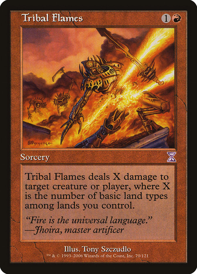 Tribal Flames [Time Spiral Timeshifted] | Good Games Cannington