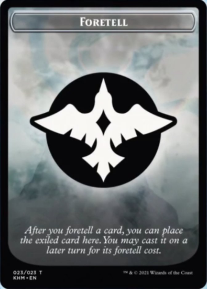 Foretell [Kaldheim Tokens] | Good Games Cannington