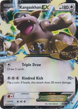 Kangaskhan EX (78/106) (Jumbo Card) [XY: Flashfire] | Good Games Cannington