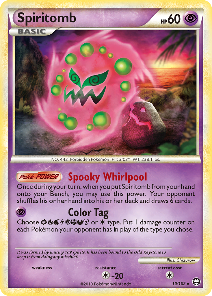 Spiritomb (10/102) [HeartGold & SoulSilver: Triumphant] | Good Games Cannington