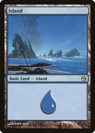 Island (99) [Duels of the Planeswalkers] | Good Games Cannington