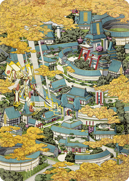 Plains 2 Art Card [Kamigawa: Neon Dynasty Art Series] | Good Games Cannington