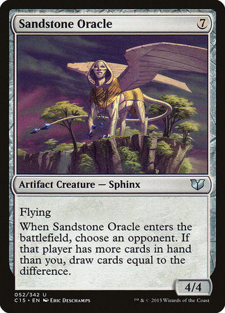 Sandstone Oracle [Commander 2015] | Good Games Cannington