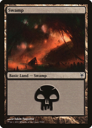 Swamp (79) [Duel Decks: Sorin vs. Tibalt] | Good Games Cannington