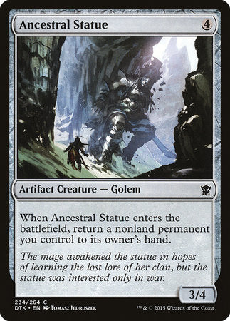 Ancestral Statue [Dragons of Tarkir] | Good Games Cannington
