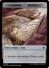 Clue // Insect (0017) Double-Sided Token [Murders at Karlov Manor Commander Tokens] | Good Games Cannington
