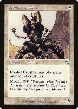 Ironfist Crusher [Onslaught] | Good Games Cannington