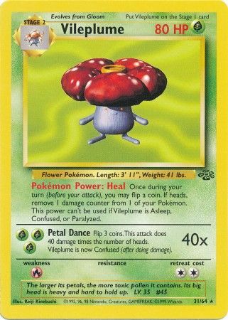 Vileplume (31/64) [Jungle Unlimited] | Good Games Cannington