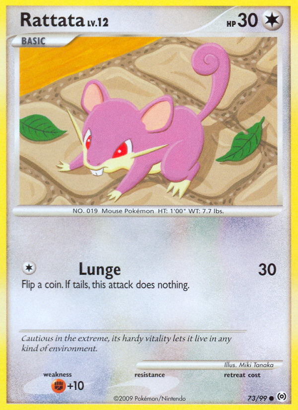Rattata (73/99) [Platinum: Arceus] | Good Games Cannington