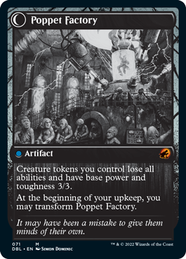 Poppet Stitcher // Poppet Factory [Innistrad: Double Feature] | Good Games Cannington