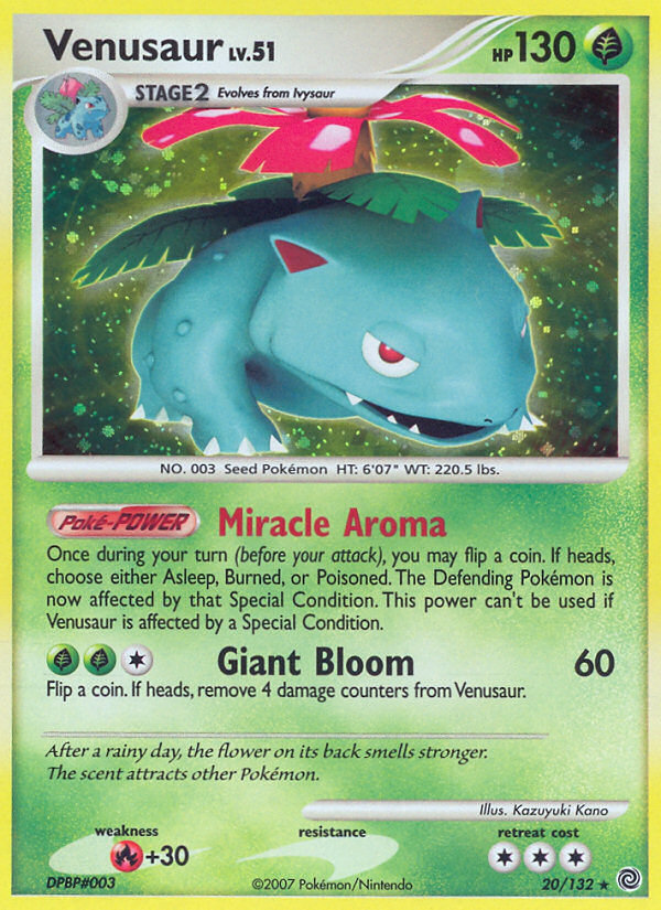 Venusaur (20/132) [Diamond & Pearl: Secret Wonders] | Good Games Cannington