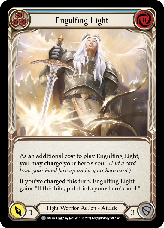 Engulfing Light (Blue) [BOL023] (Monarch Boltyn Blitz Deck) | Good Games Cannington
