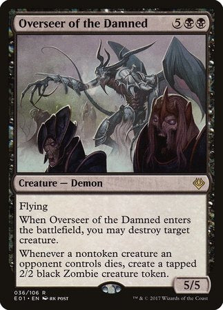 Overseer of the Damned [Archenemy: Nicol Bolas] | Good Games Cannington