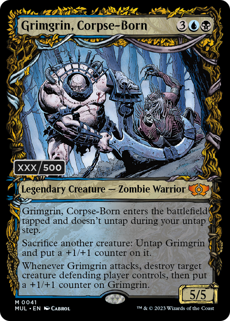 Grimgrin, Corpse-Born (Serialized) [Multiverse Legends] | Good Games Cannington