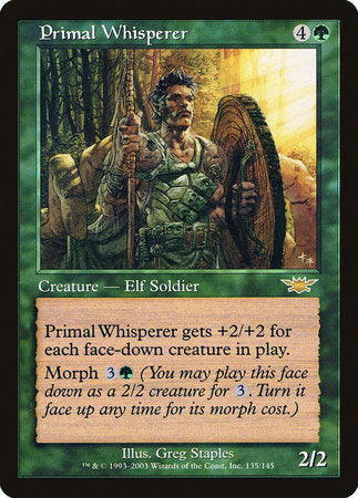 Primal Whisperer [Legions] | Good Games Cannington