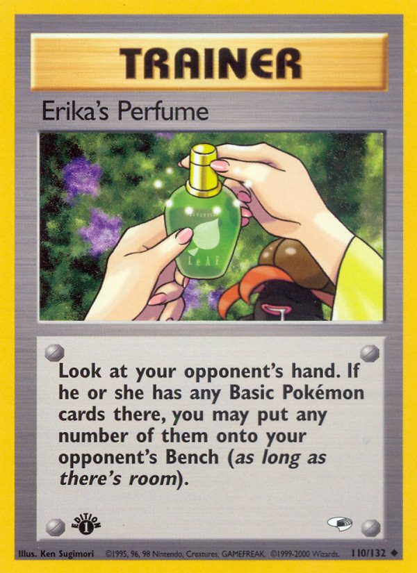 Erika's Perfume (110/132) [Gym Heroes 1st Edition] | Good Games Cannington