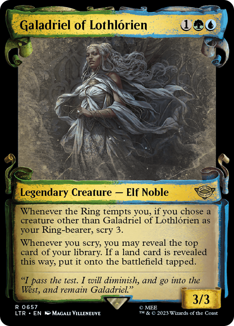 Galadriel of Lothlorien [The Lord of the Rings: Tales of Middle-Earth Showcase Scrolls] | Good Games Cannington
