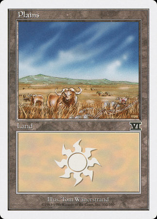 Plains (332) [Classic Sixth Edition] | Good Games Cannington