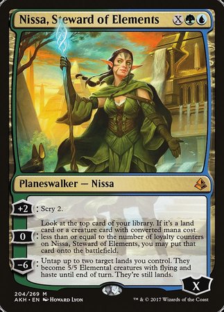 Nissa, Steward of Elements [Amonkhet] | Good Games Cannington