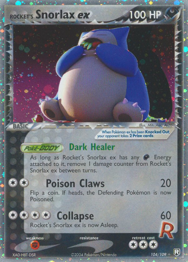 Rocket's Snorlax ex (104/109) [EX: Team Rocket Returns] | Good Games Cannington
