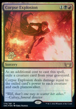 Corpse Explosion [Streets of New Capenna Prerelease Promos] | Good Games Cannington