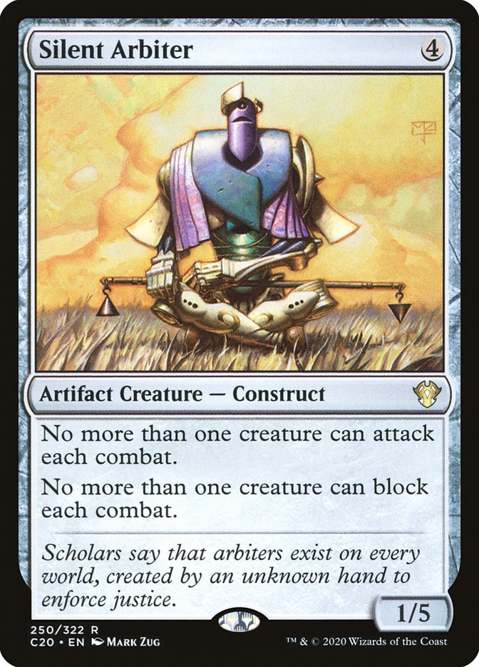Silent Arbiter [Commander 2020] | Good Games Cannington