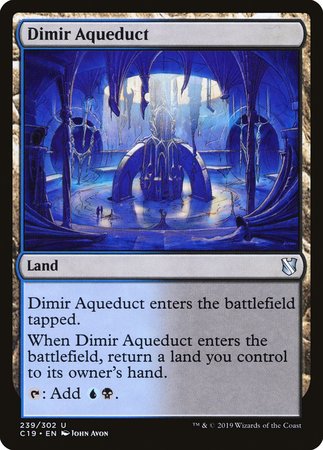 Dimir Aqueduct [Commander 2019] | Good Games Cannington