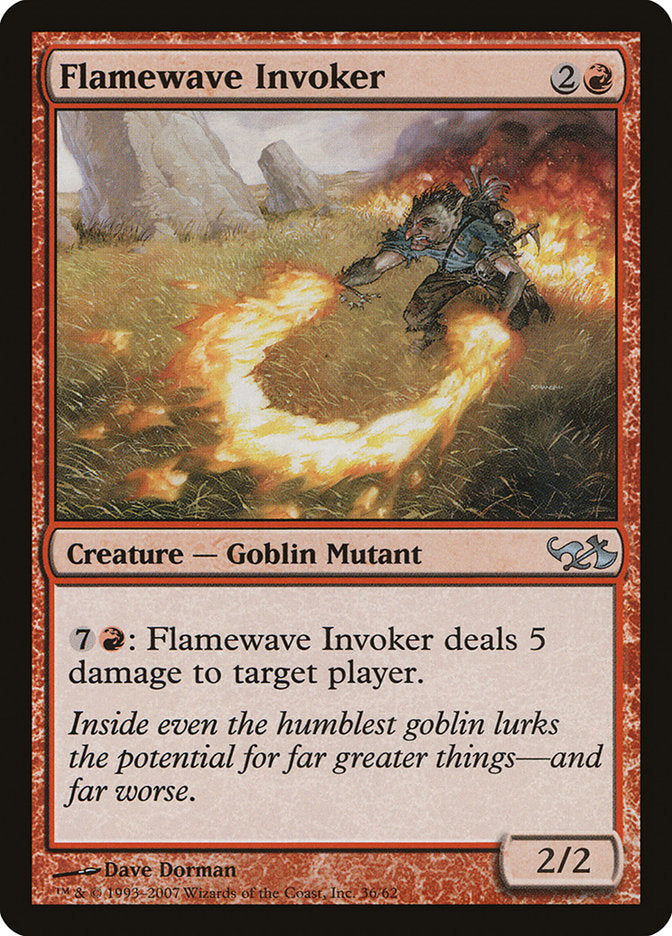 Flamewave Invoker [Duel Decks: Elves vs. Goblins] | Good Games Cannington