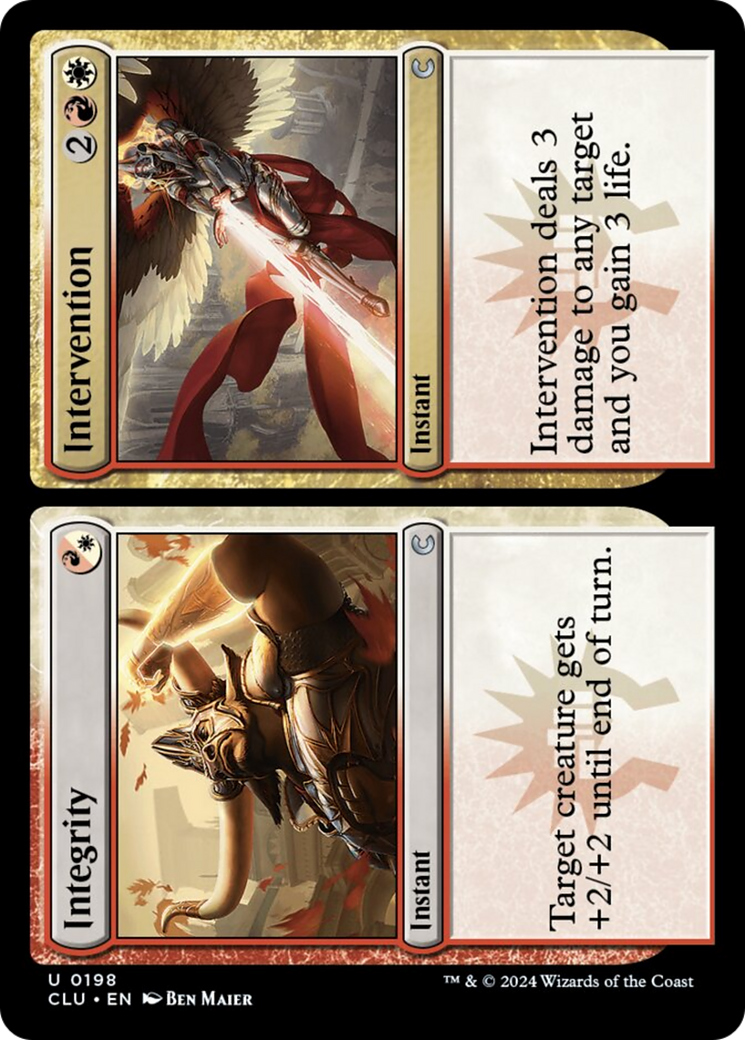 Integrity // Intervention [Ravnica: Clue Edition] | Good Games Cannington