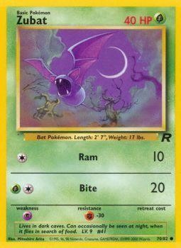 Zubat (70/82) [Team Rocket Unlimited] | Good Games Cannington