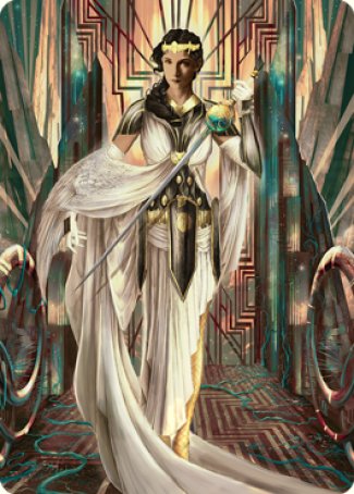 Elspeth Resplendent 2 Art Card [Streets of New Capenna Art Series] | Good Games Cannington