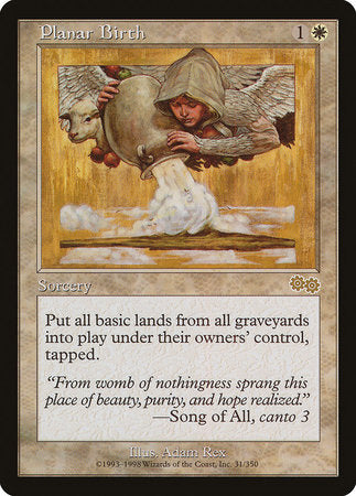 Planar Birth [Urza's Saga] | Good Games Cannington
