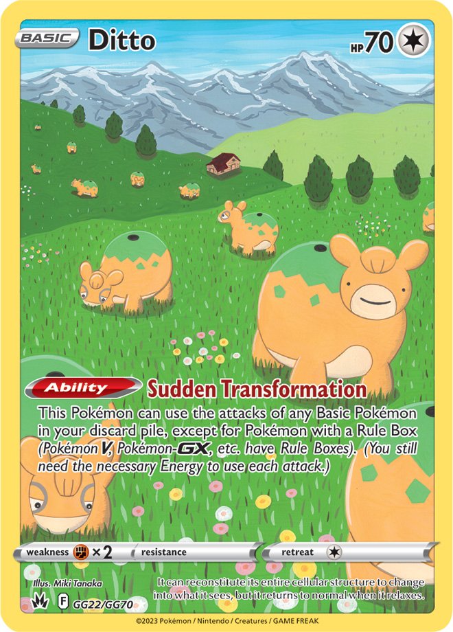Ditto (GG22/GG70) [Sword & Shield: Crown Zenith] | Good Games Cannington