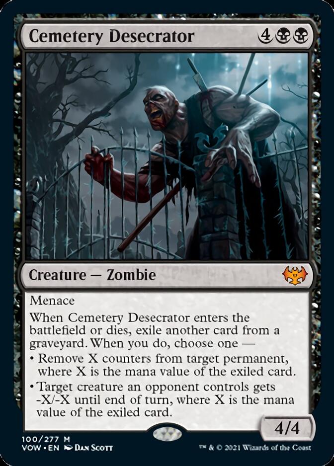 Cemetery Desecrator [Innistrad: Crimson Vow] | Good Games Cannington