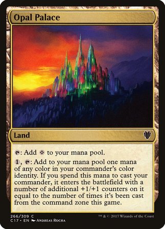 Opal Palace [Commander 2017] | Good Games Cannington