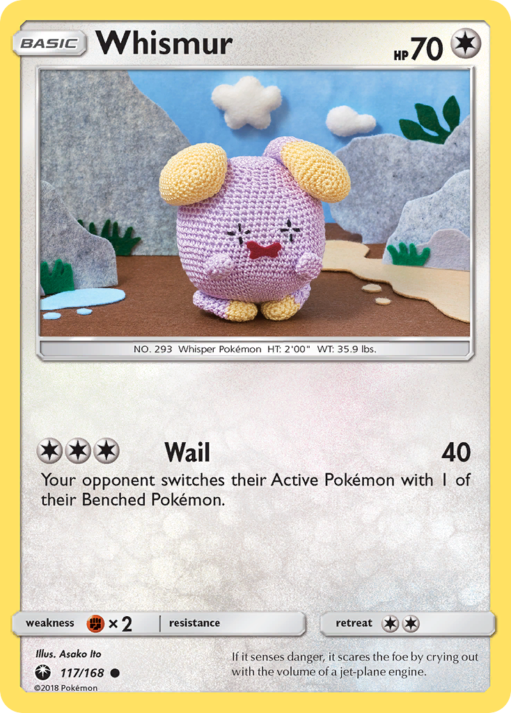 Whismur (117/168) [Sun & Moon: Celestial Storm] | Good Games Cannington