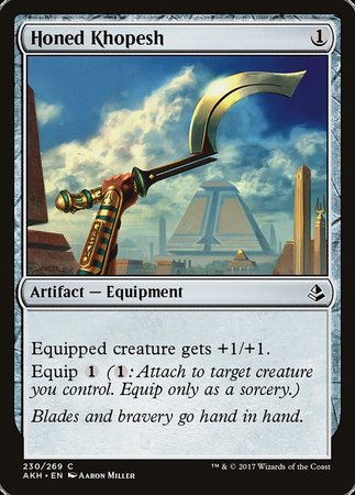 Honed Khopesh [Amonkhet] | Good Games Cannington