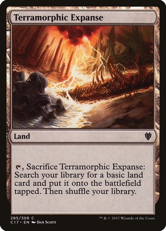 Terramorphic Expanse [Commander 2017] | Good Games Cannington