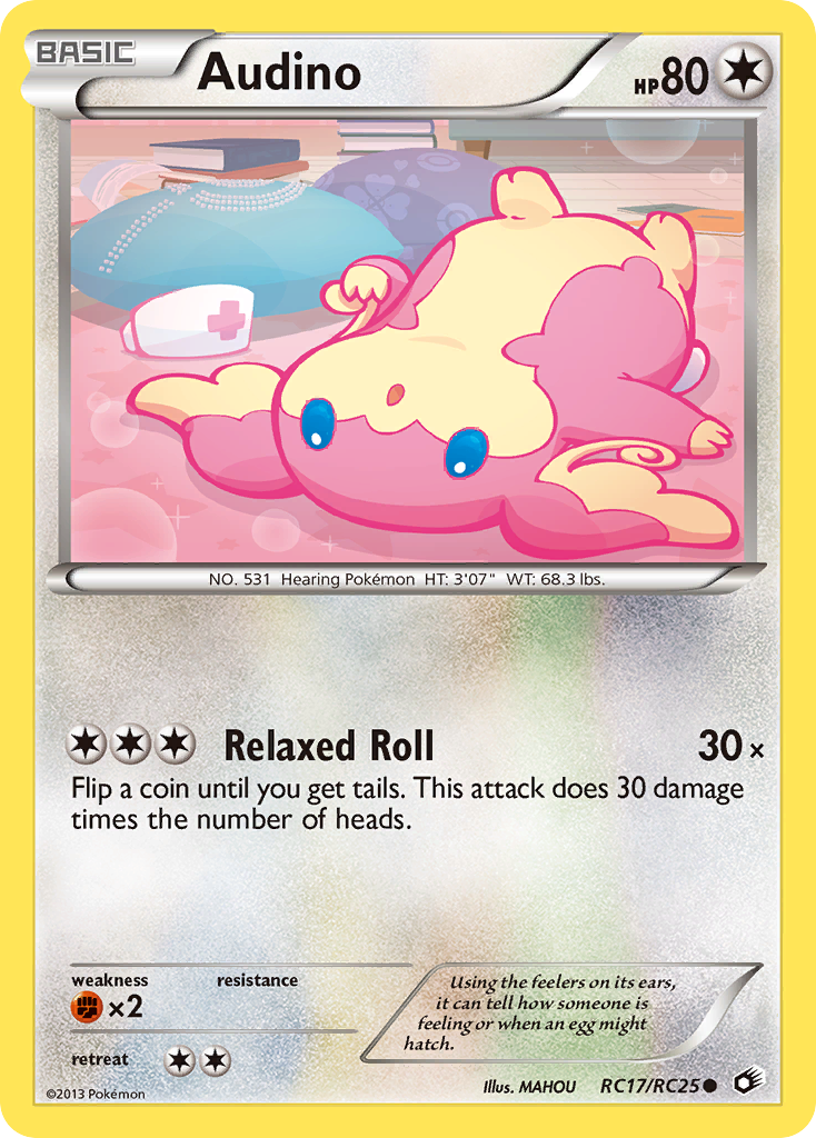 Audino (RC17/RC25) [Black & White: Legendary Treasures] | Good Games Cannington