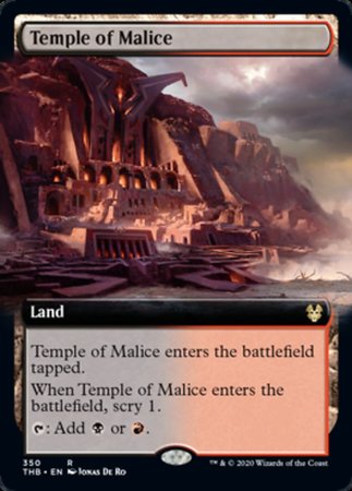 Temple of Malice (Extended Art) [Theros Beyond Death] | Good Games Cannington