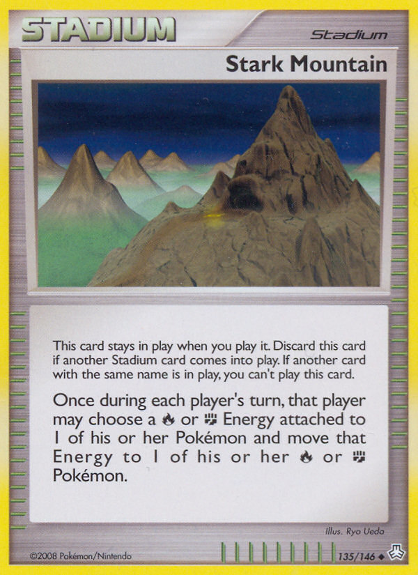 Stark Mountain (135/146) [Diamond & Pearl: Legends Awakened] | Good Games Cannington