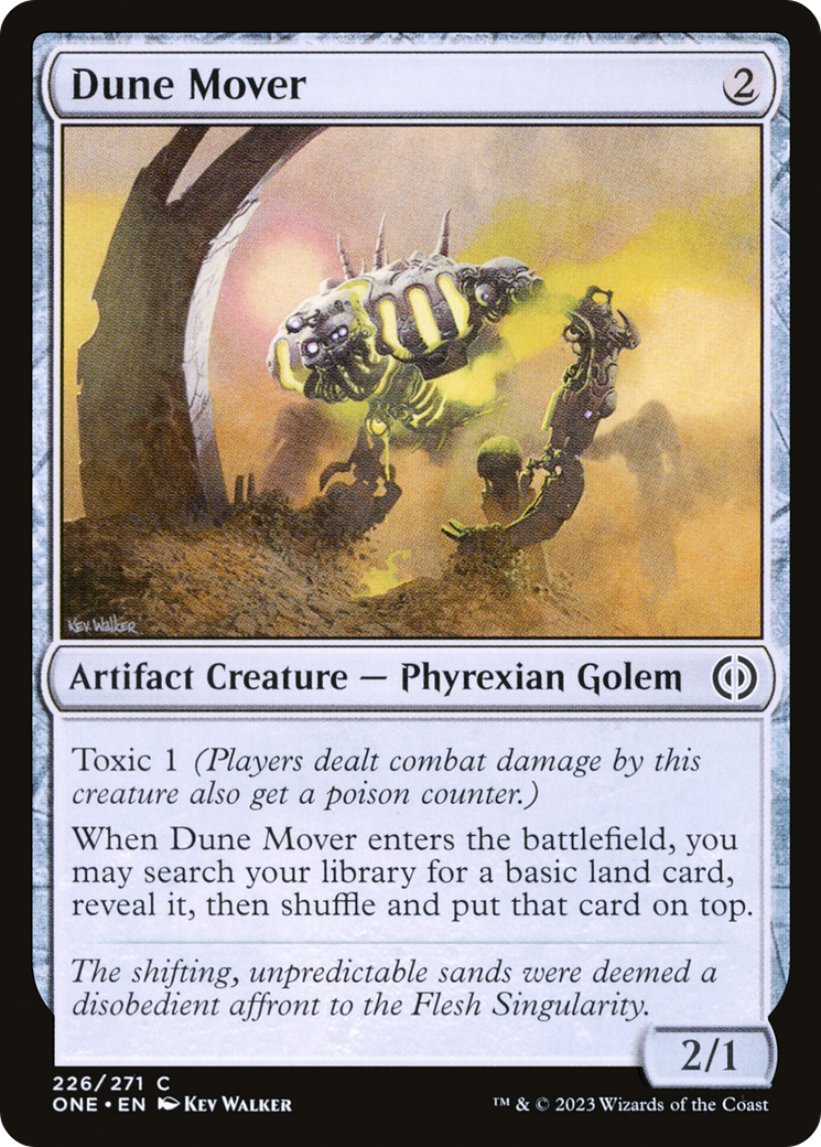 Dune Mover [Phyrexia: All Will Be One] | Good Games Cannington